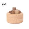 No Electricity Oil Diffuser Wooden Essential Diffuser, Beech Wood Aromatherapy Small Round for Home Offices Cars Yoga Rooms Slow Release