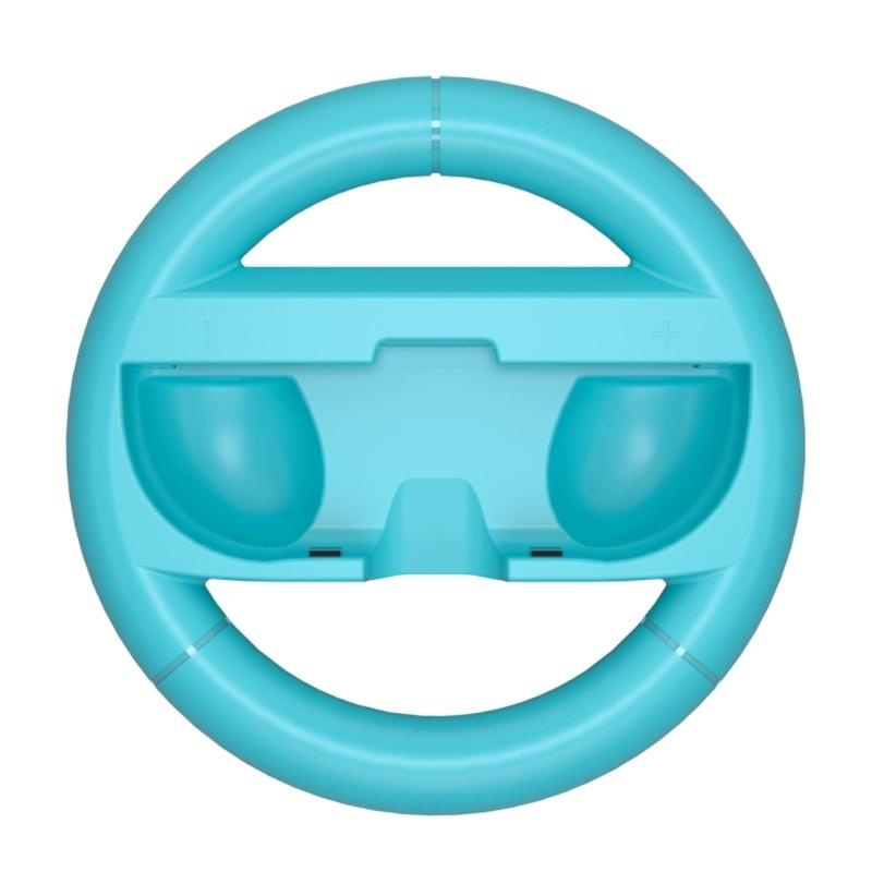 1 Pair Immersive Motion Control Steering Wheel for NS2 Console with Ergonomic Nonslip Grip Button Design
