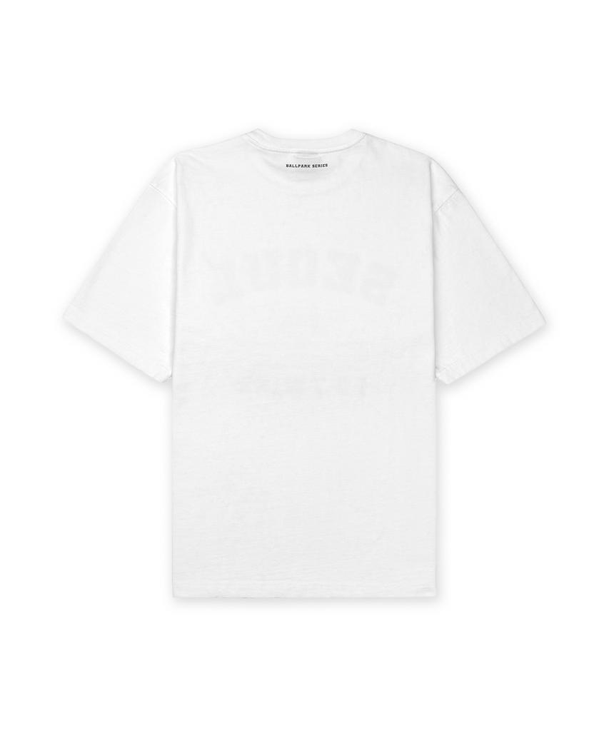 Hangugyaguwiwonhoe Mss X Kbo Ballpark Short Sleeve T-Shirt White [Busan Lotte Giants]