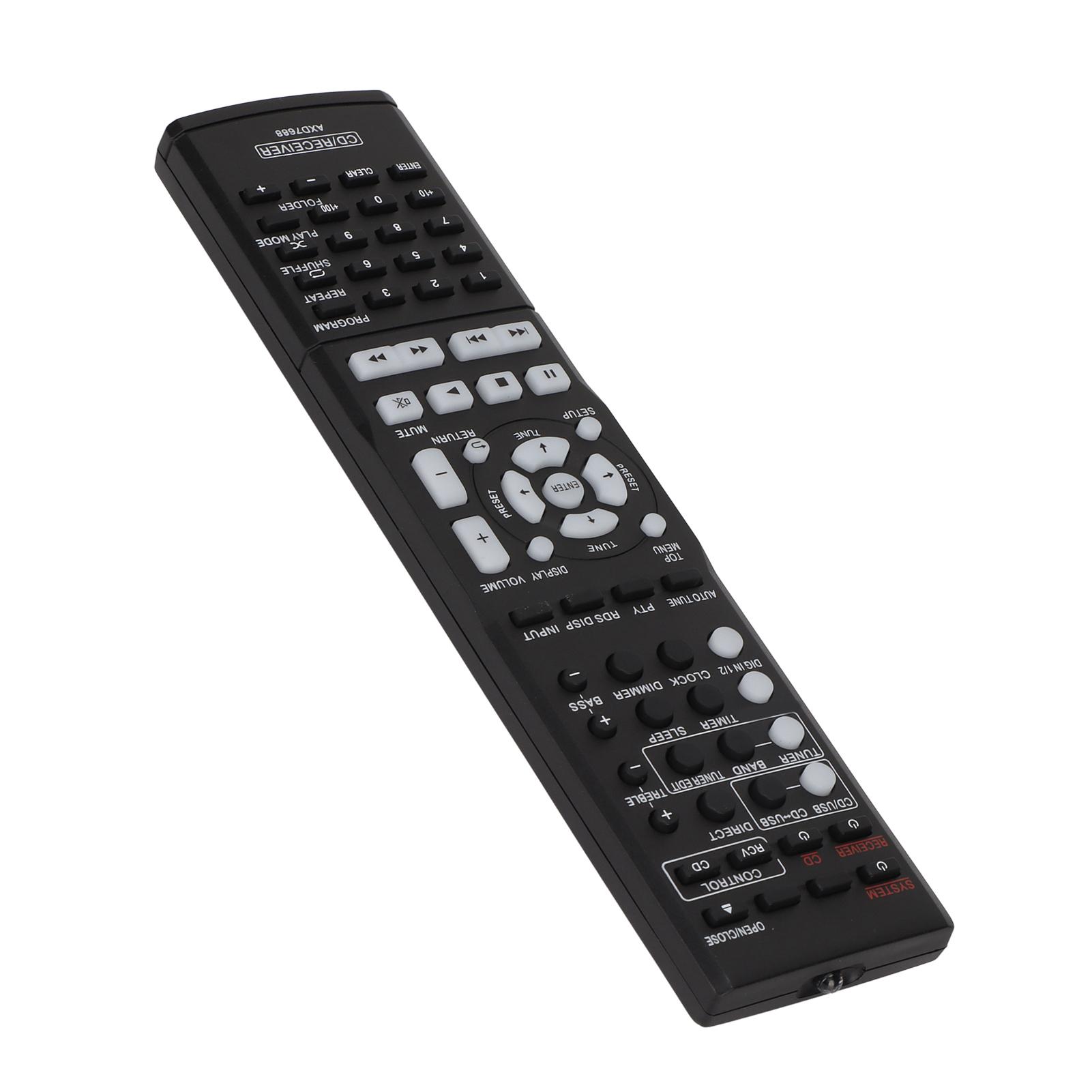 

AXD7688 Пульт дистанционного управления Замена пульта дистанционного управления для AV-системы Подходит для Pioneer XCP01K XCP01 DAB