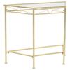 VidaXL Side Table Vintage Style Metal 87 X 34 X 73 Cm Gold