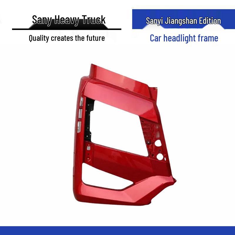SANY Heavy Truck Jiangshan Edition Headlight Frame Assembly & Bumper Guard - Left, Right, Middle Standard