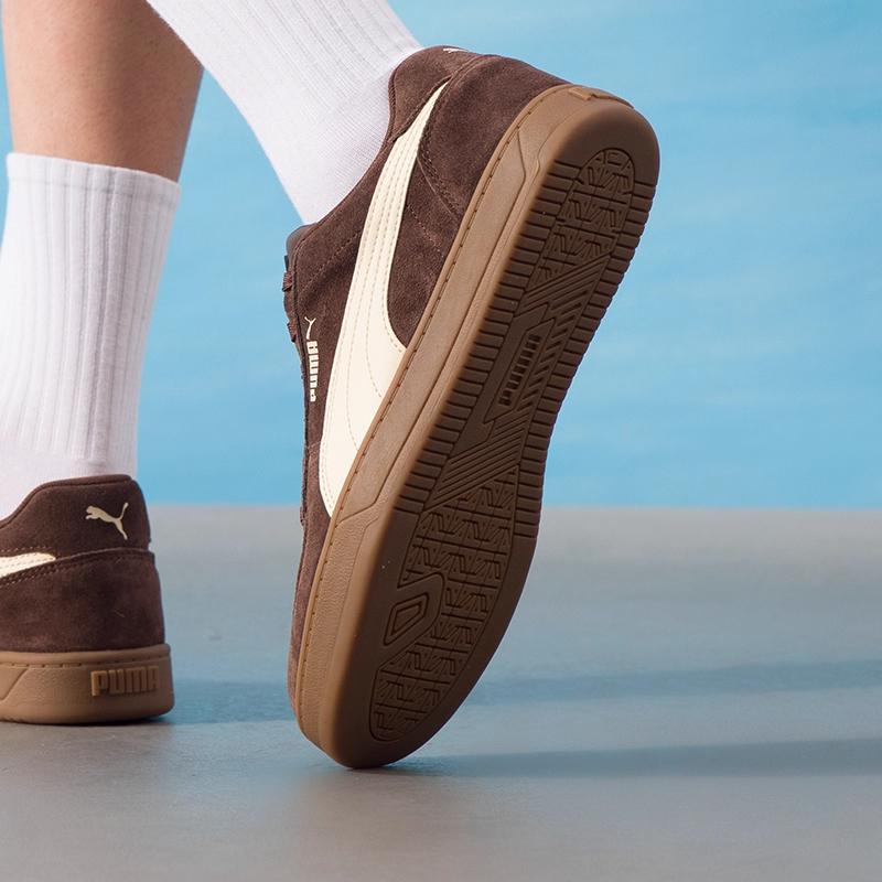 Puma Caven 2.0 Comfortable Versatile Low-Top Sneakers Unisex Sneakers Brown 402217-03