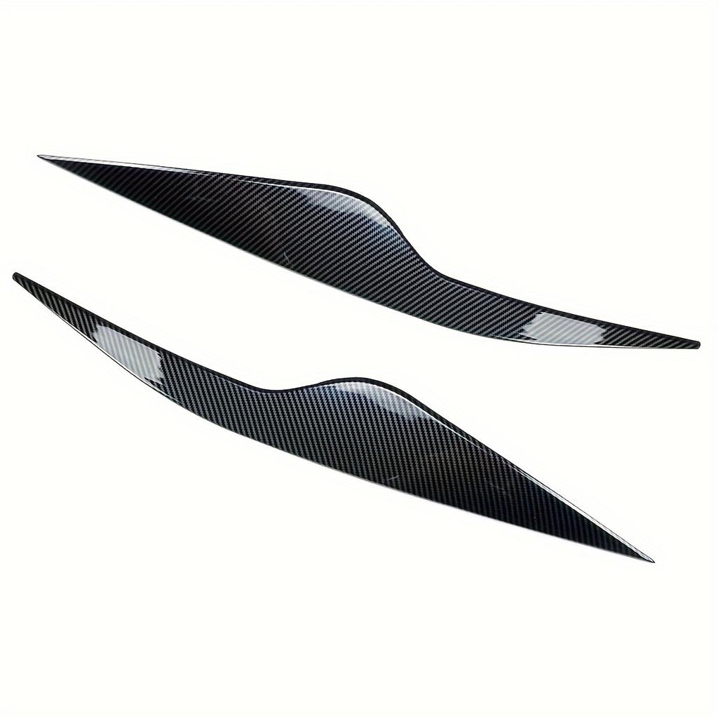 Car Front Headlights Eyebrow Eyelids Trim Stickers Cover For Ford Focus 2 MK2 MK2.5 2008 2009 2010 2011 Headlamp Eyebrow