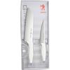 Henckels "HI Style Santoku / Petty 2pcs Set White Made In Japan" Santoku Small Sword Knife Set Stainless Steel Gift Dishwasher Safe Made In Seki City,