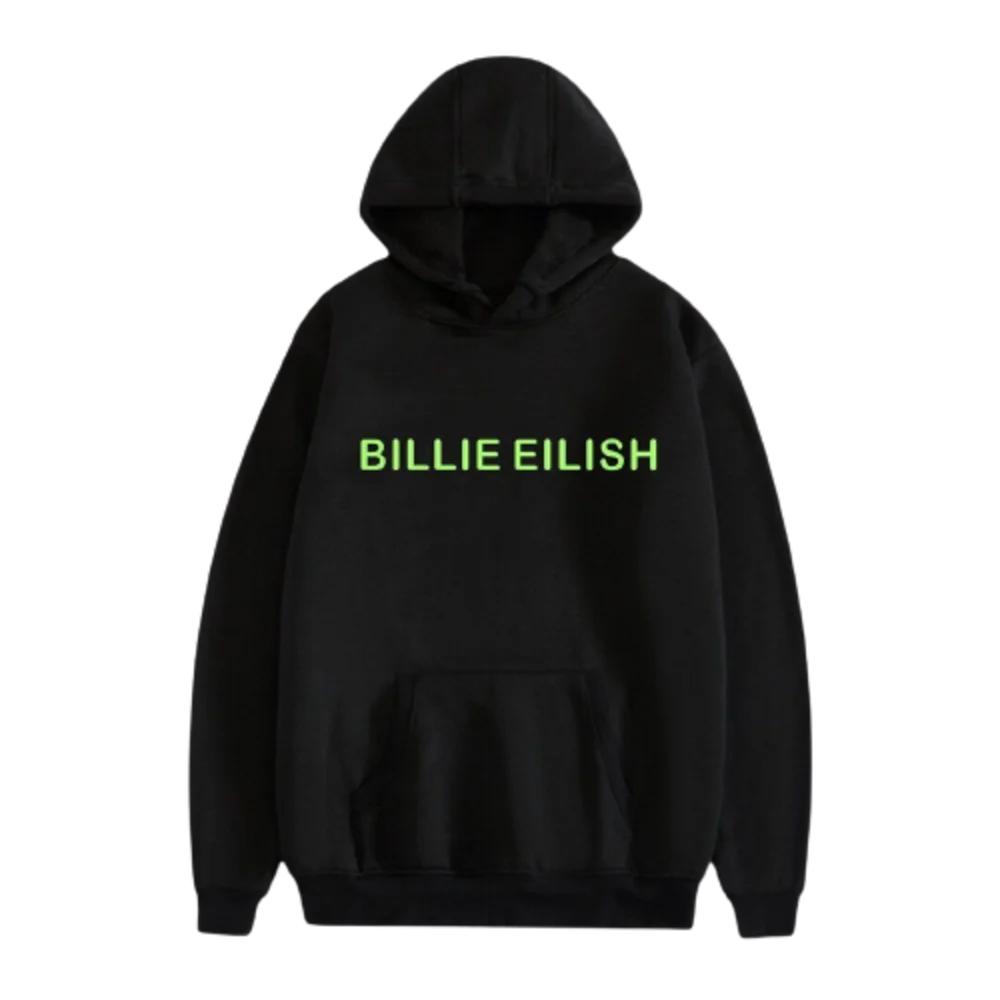 Spotlight Festiva Print Hoodies Billie Eilish Fan Pullovers Men Women Oversized Vintage Hip Hop Fashion Casual Sweatshirt Cloth