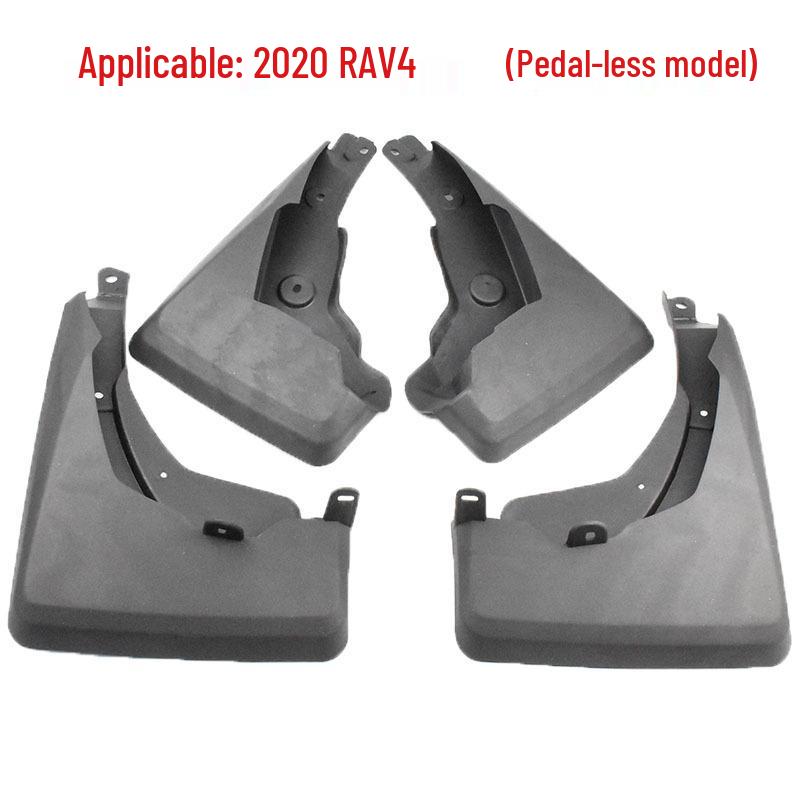 Suitable Soft Mud Flap for 2020 Toyota RAV4 Modification, Pedal Style, Original Fit