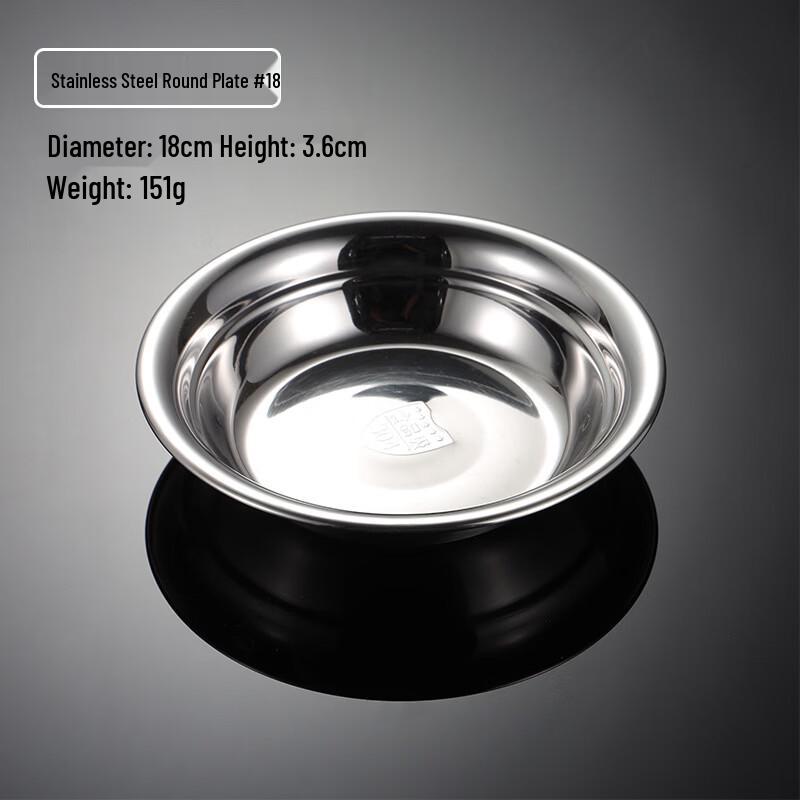 

Qianxing 304 Stainless Steel Deep Round Plates