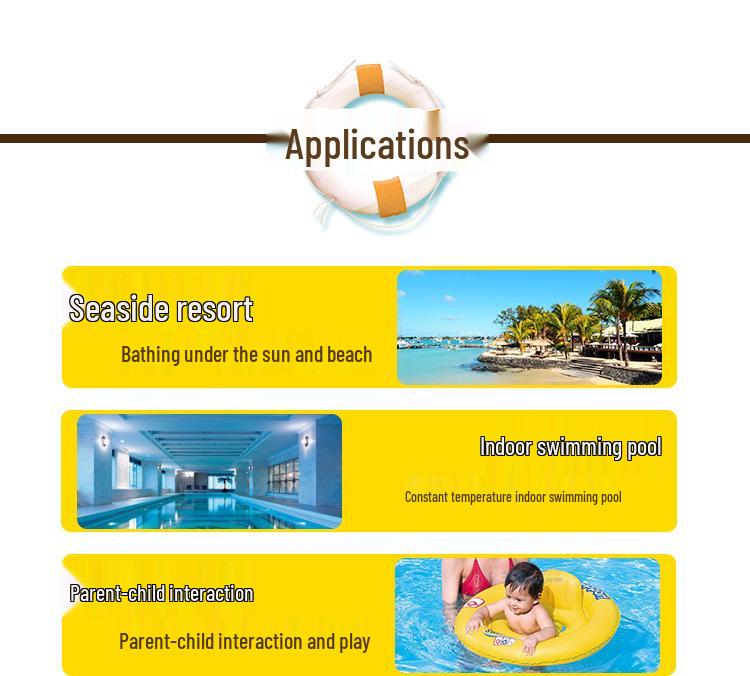 Inflatable Big Yellow Duck Float Bed - Thickened, Big-Eyed Playground Raft