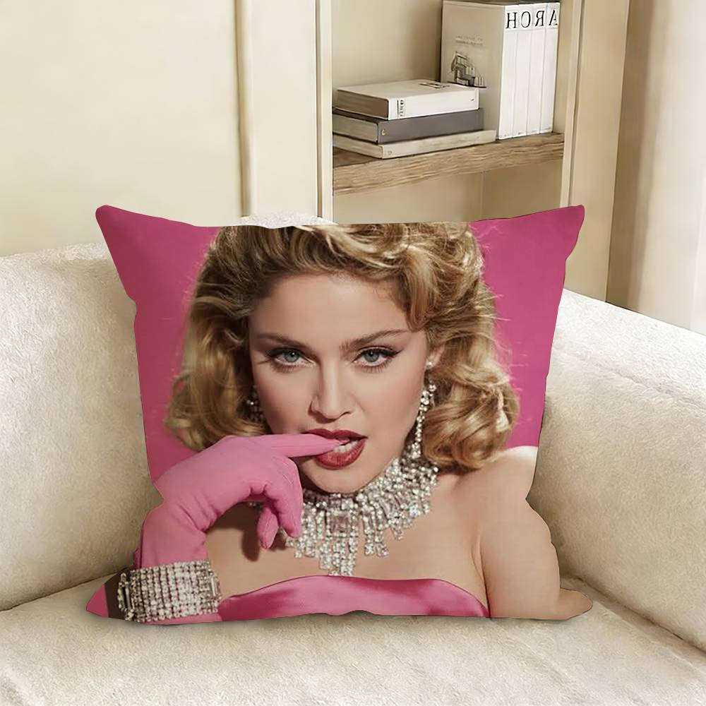 M-Madonna C-Confessions I Feel So Free Pillow Cover Sofa Cushion Cover Home Room Decoration Children Gift