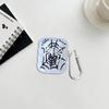 Pink Spider for AirPods 1 /1 Generation Protective Case Transparent Apple Pro Bluetooth Headset Wave Protective Case