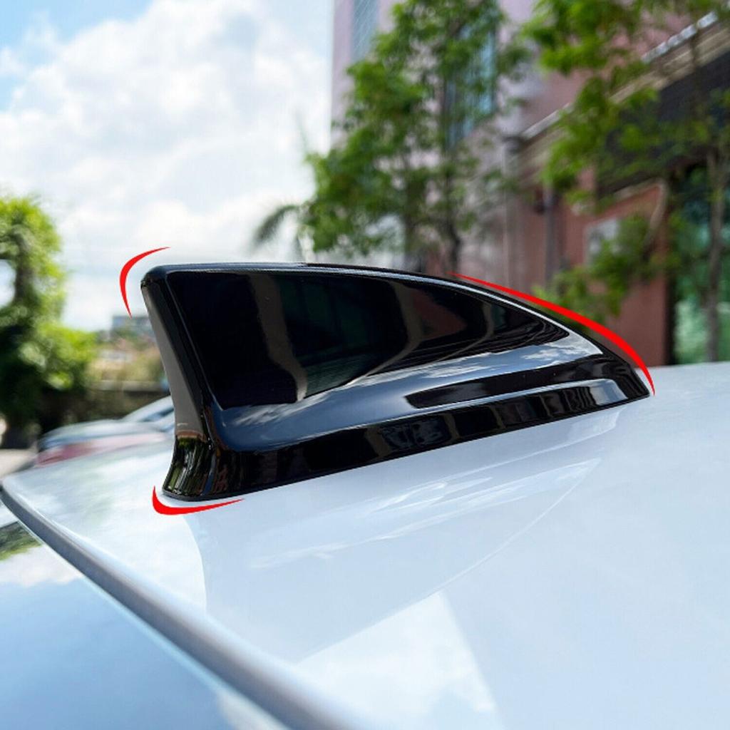 Fit for Honda CR-V  2024 Gloss Black Roof Shark Fin Aerial Antenna Cover
