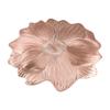 2PCS Solid Color Flower Shaped Placemat Oil-Resistant Tableware Mat Creative Coaster  Living Room
