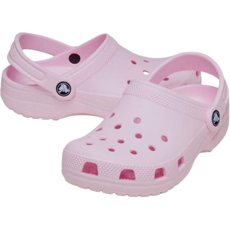 Crocs Classic Clog Breathable Lightweight Cushioning Low Top Children's Sandals Pink Kids'