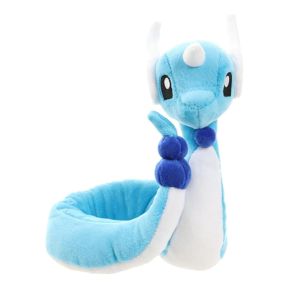 

San-ei Trading Pokmon All Star Collection Dratini Plush Toy 20cm Soft Stuffed Animal