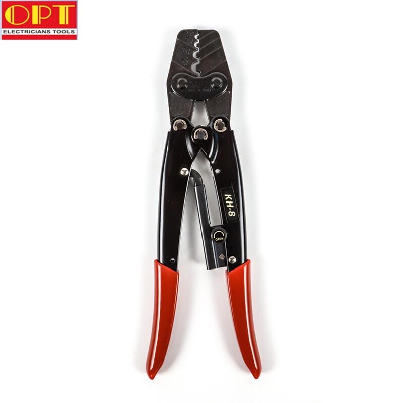 OPT KH-8 Ratchet Crimping Pliers For Pin Tube & C-Type Terminals