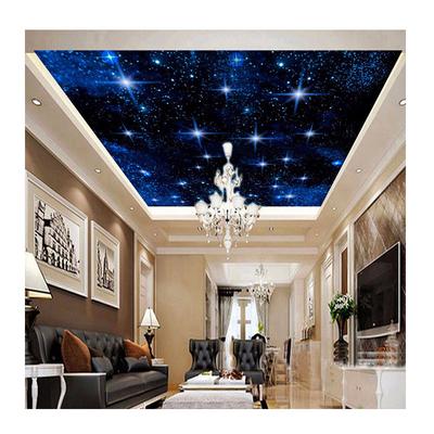 3D Wall Murals Wallpaper For Living Room Kids Room Bedroom Star Night Sky Ceiling Mural Background Photo Wallpaper
