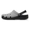 Crocs Casual Fashion Hole Shoes Men's Black Grey