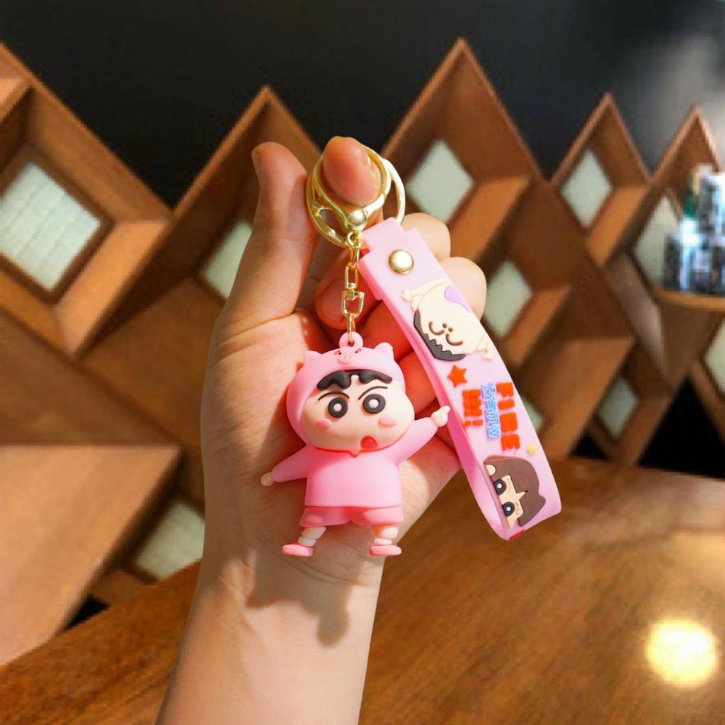 Shin-chan Keychain Ornament for Bags & Cars - Children's World Cup Theme