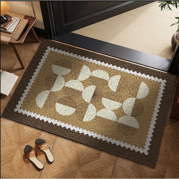 

Входной коврик Коврик для удаления пыли Устойчивый к царапинам Износостойкий Противоскользящий коврик 40 * 60cm