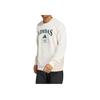 Adidas Letter Round Neck Long Sleeve Sweatshirt Men Sweatshirt Chalk-White KA0994