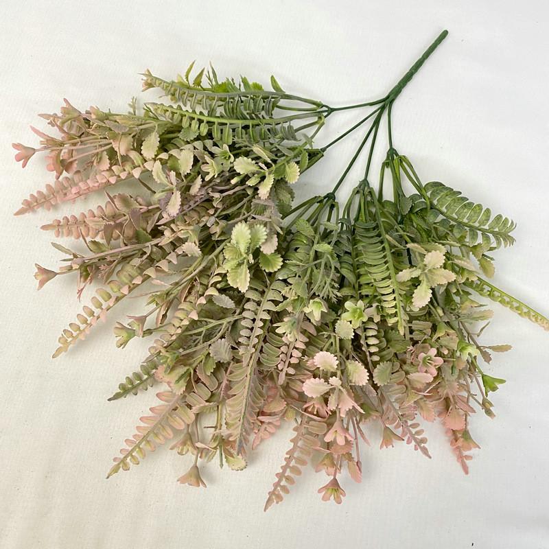 Flower Toona Artificial Home Decor Wedding Props Photography Plastic Plant Green