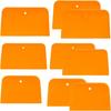 6 PCS Body Filler Spreaders, 4, 5, 6 Inch Reusable Auto Body Fillers Plastic Spreader, Automotive Body Filler Spreader for Applying Fillers Paint