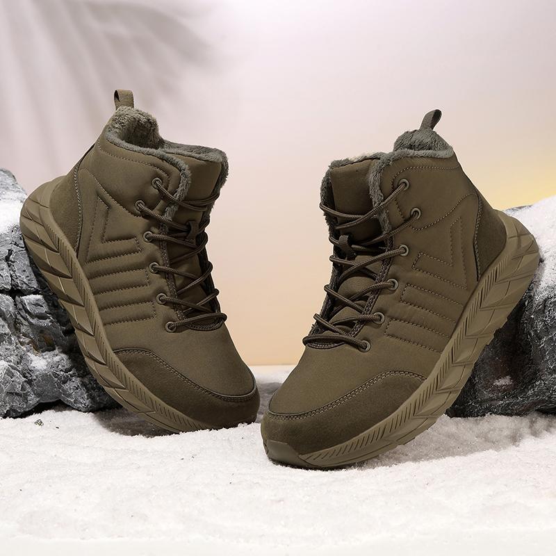 Zimní Zateplené Sněhule Pánské Dámské Vodotěsné Trekové Boty Outodor Bavlnou Polstrované Boty Lehké Pohodlné Trekové Boty Velikost 36-47