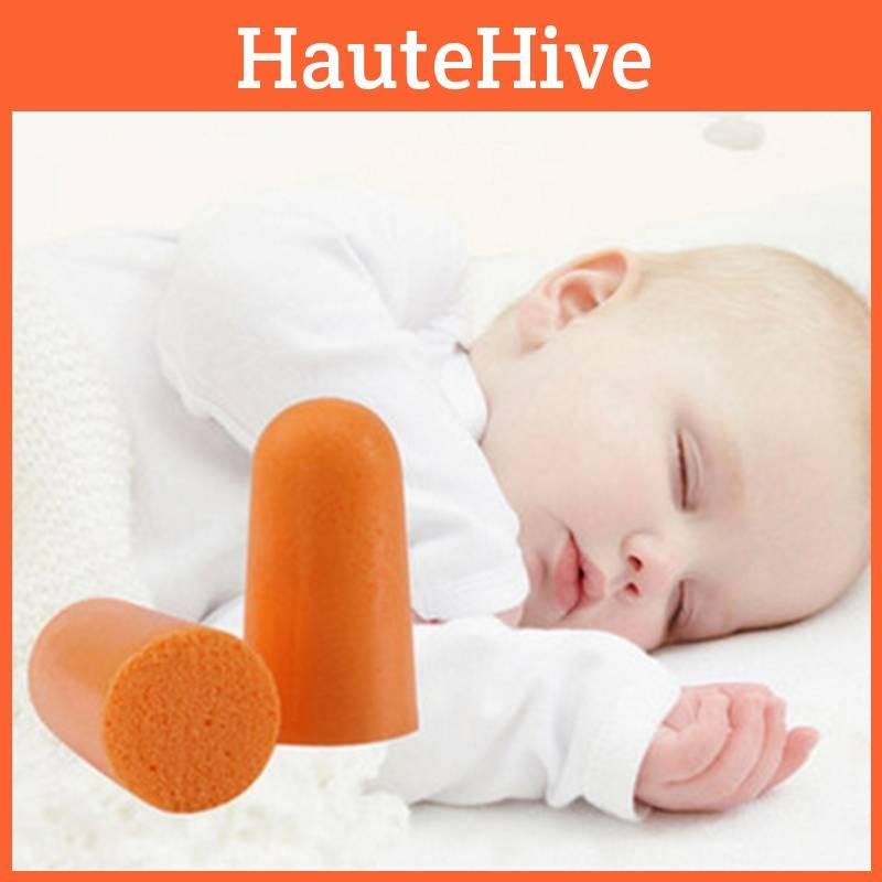 Comfortable 3m1100 Bullet-shaped Earplugs For Noise Reduction And Sleep Protection