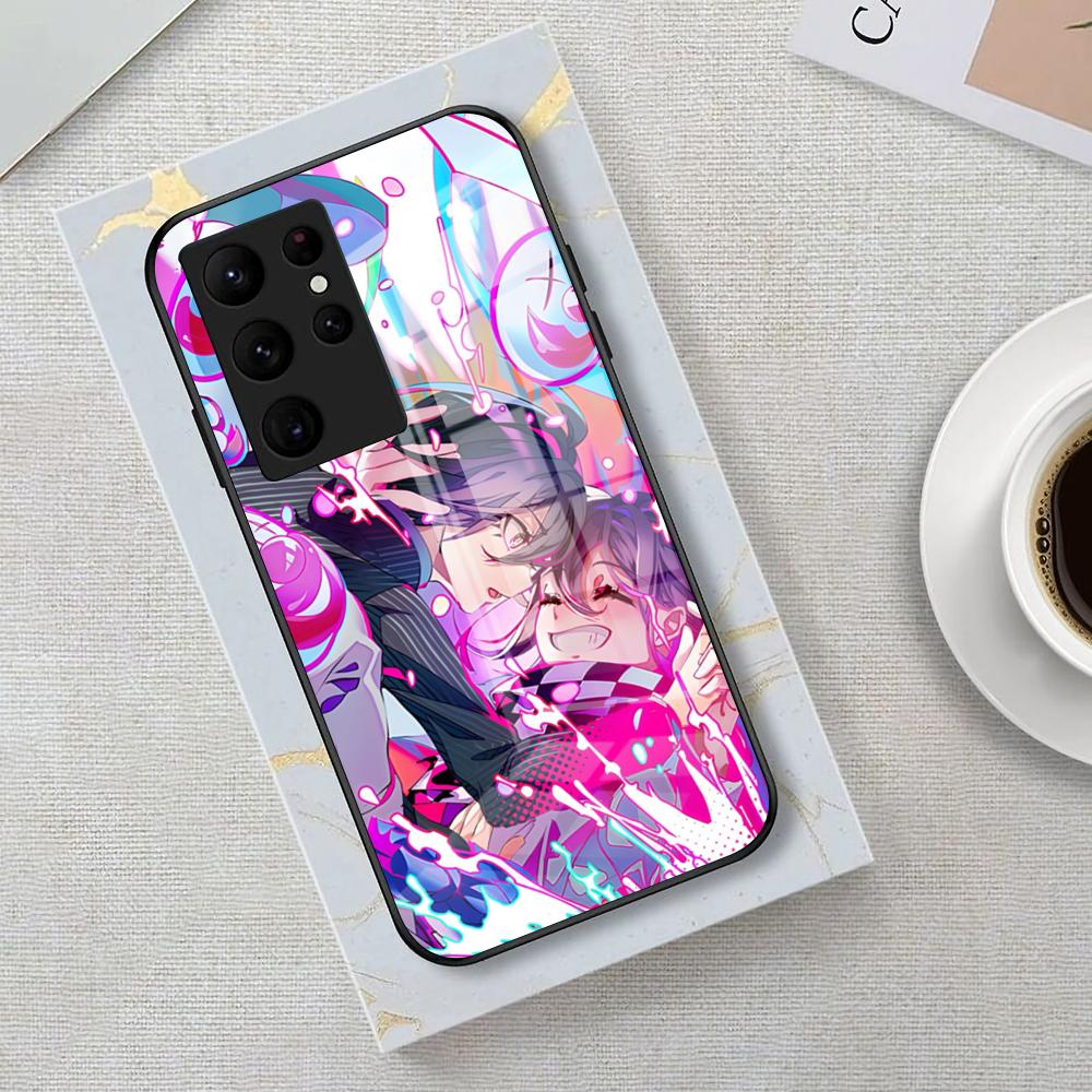 Anime Game D_DanganRonpaS Phone Case For Samsung S26 S25 Edge S24 S23 S22 S21 S20 Ultra Plus FE Glass Cover