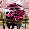 1pc Heart Love Automatic Open/Close Umbrella Compact Folding Umbrella with 8-Rib Shaft for Women/Men, Portable Travel Umbrella,1209S