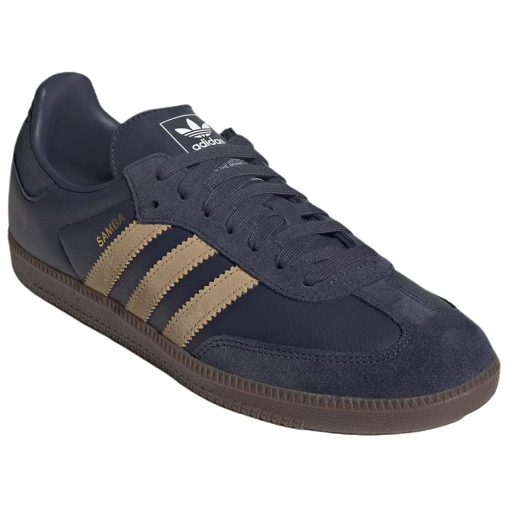 adidas Originals SAMBA OG German Army Trainers Unisex Dunkelmarineblaue Sneaker JR0894