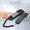 Desktop Corded Phone Wall Mounted House Phones Caller ID Wired Telephone  Home Office