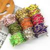 10M Jute Ivy Rattan Artificial Silk Green Leaves Jute Rope Diy Leaf Garland For Wedding Home Party Wall Decoration Fake Plant