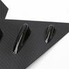 2x Carbon Fiber Look Front Window Louver Cover Trim For Subaru WRX STi 2015-2020