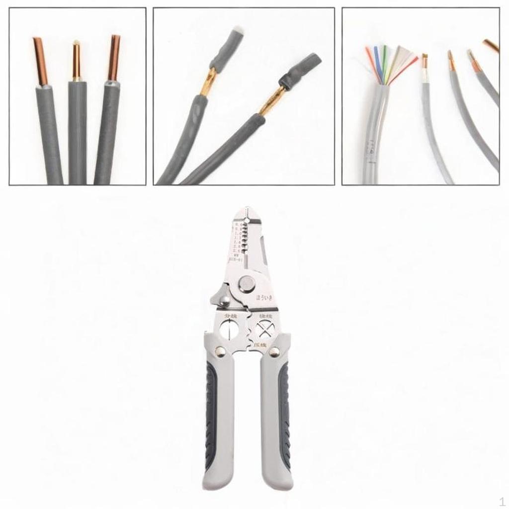 Ergonomisches Handwerkzeug zum Abisolieren und Crimpen mit Spulenwickler