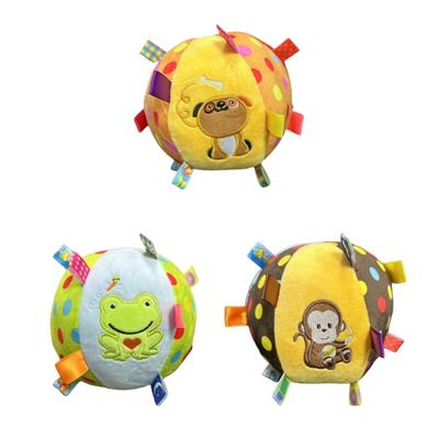 Multifunktionale interaktive Hundebälle Beißring Plüschtier Zähne Kauer Spiel Zahnpflege Hundebälle Spielzeug