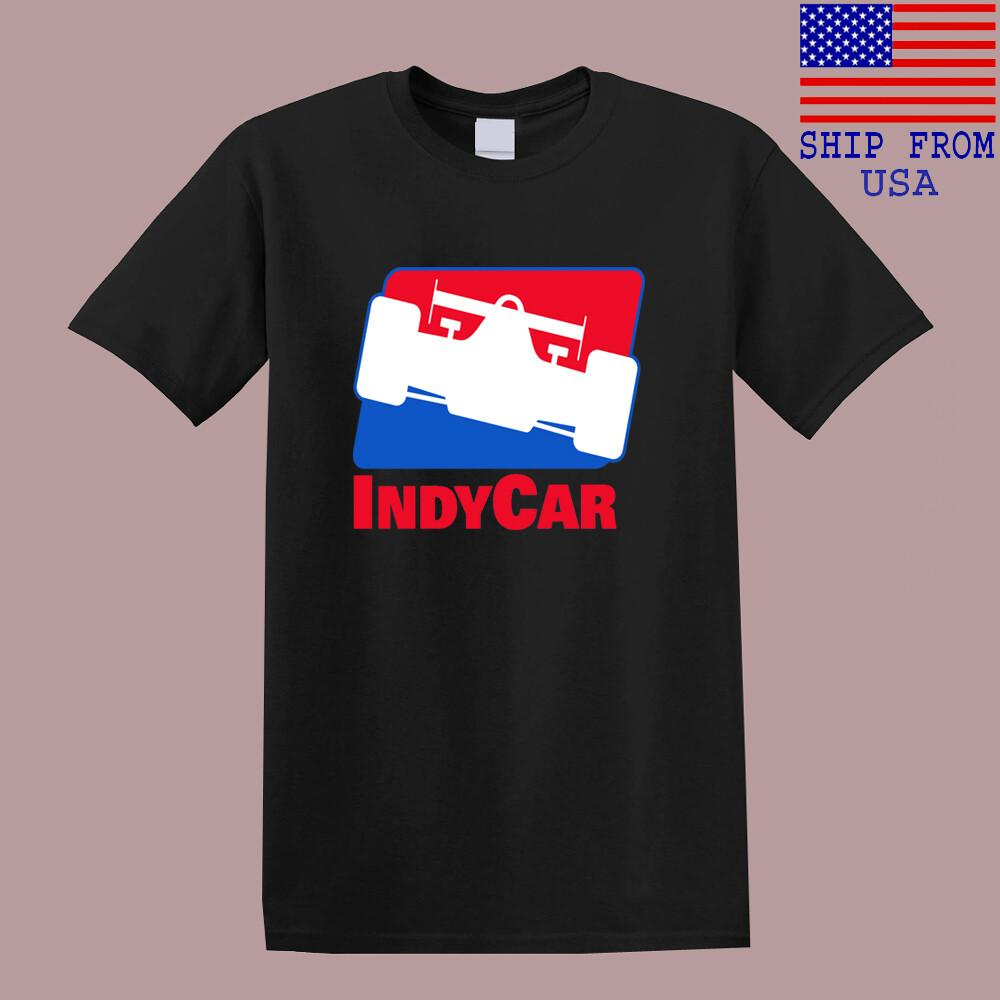 Indy Car Racing Men#039;s Black Size S5XL Unisex T-Shirt XXL