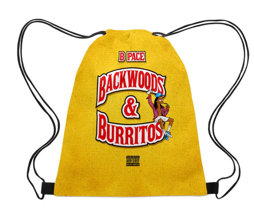 3D Backwoods Cigar 3D Drawstring Bag, Oxford Cloth Drawstring Bag