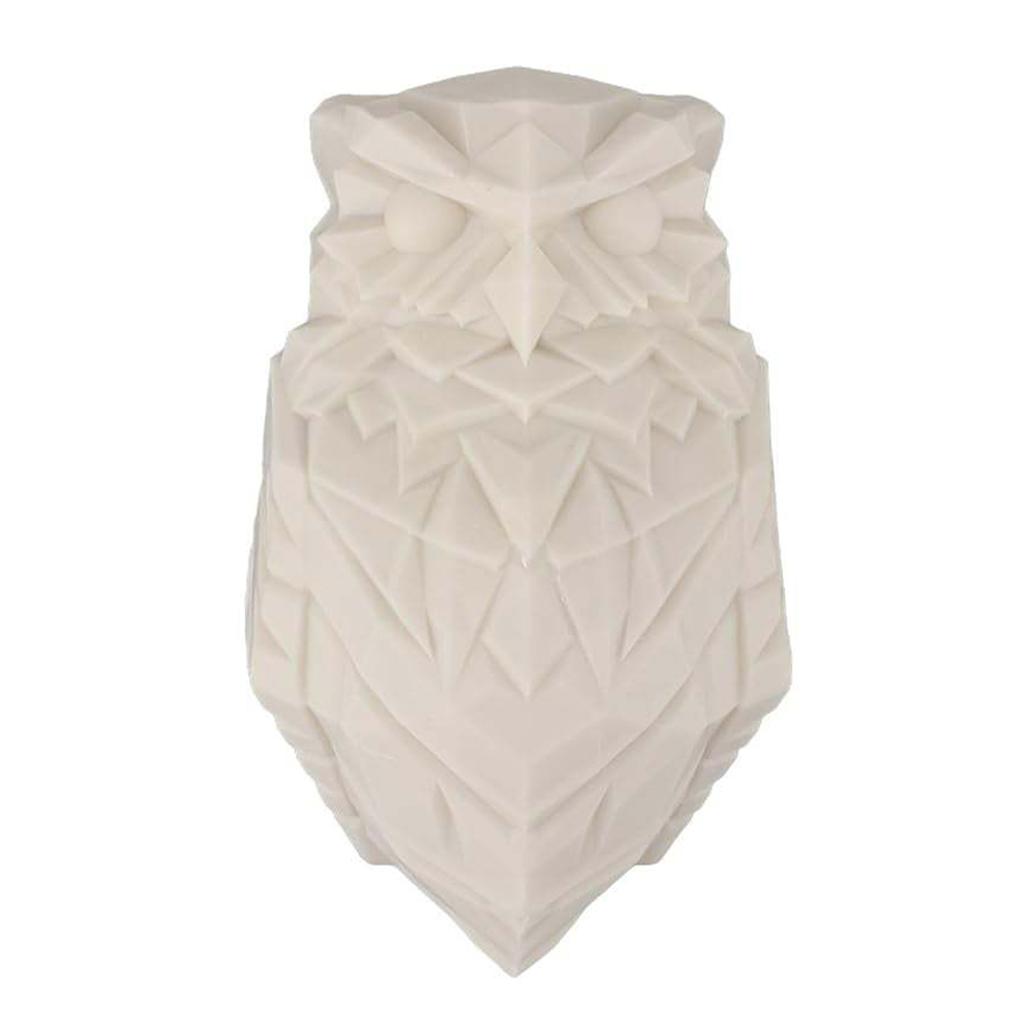Unique Resins Owl 3D Wall Lamp Art Decors Multipurpose Illuminations Battery Operated Sconce Wall Light for Indoor Space