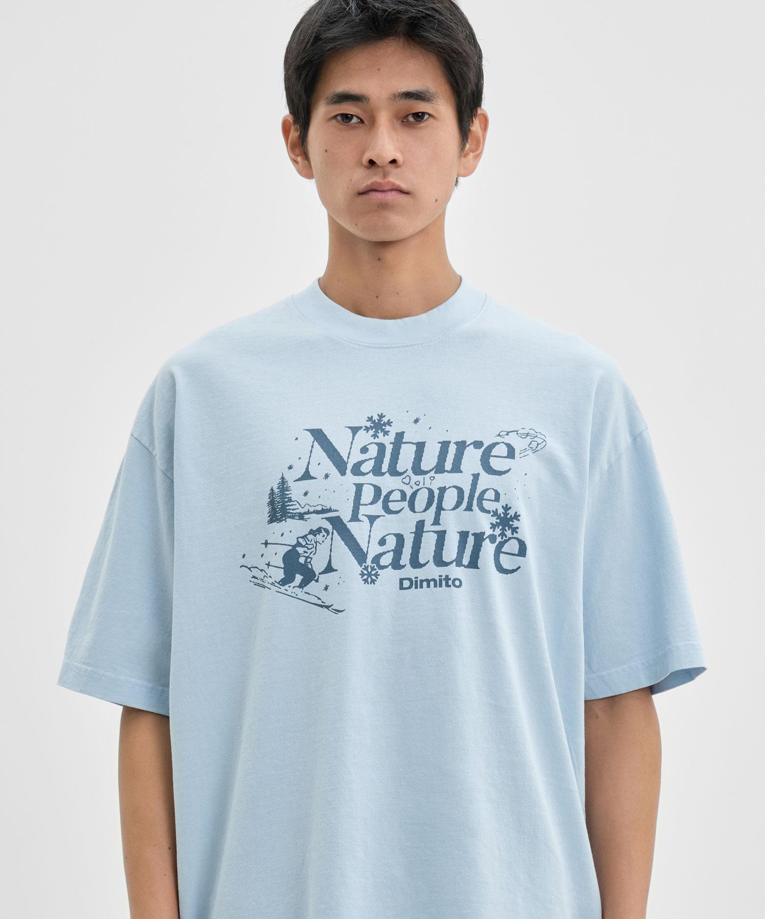 Dimito Npn Ssv Gd 6.5Oz Tee Light Blue M