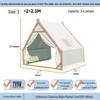 Three-Person Rainproof BBQ Dining Tent for Outdoors & Indoors