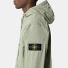 STONE ISLAND Solid Color Hooded Long Sleeve Jacket Men Jacket Sage K1S154100091S0010-V0055