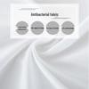 Antibakterielles weißes Bettlaken für Studentenwohnheime