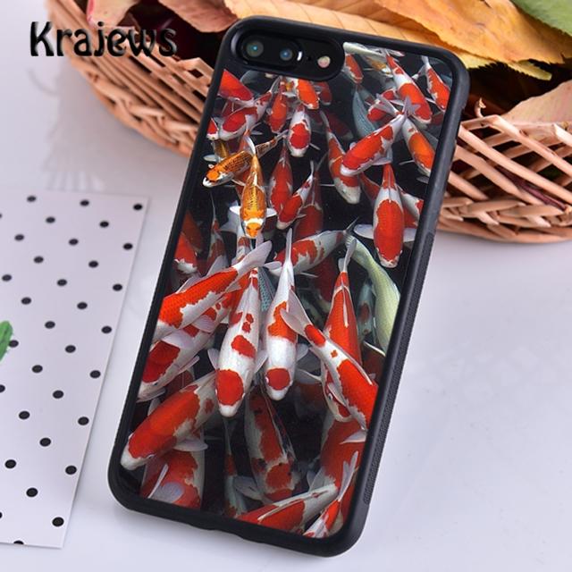 KOI CARP FISH For iPhone 17 Air 16 Phone Case Cover 15 14 plus 12 13 pro max coque Shell Fundas