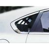Glossy Black Rear Side Window Louver Scoop Cover Vent For 2019-2022 Kia Forte K3