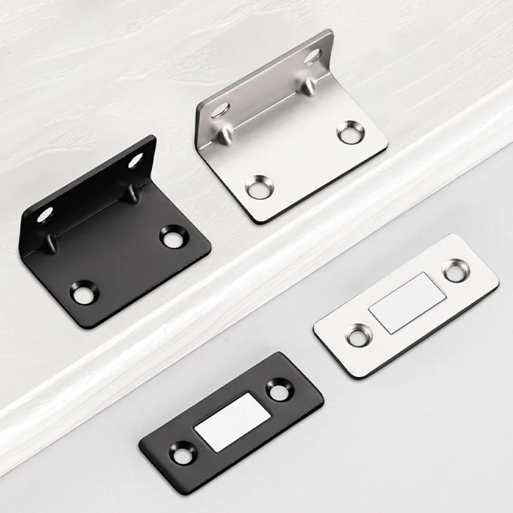 Magnetic Door Closer Strong Door Closer Magnetic Catch Latch Magnet For Furniture Cabinet Cupboard Ultra Self-adhesive Latch