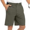 Herren Business Casual Golfer-Shorts Stretch Leichtgewichtige Sportshorts mit Taschen für Arbeit und Aktivitäten im Freien