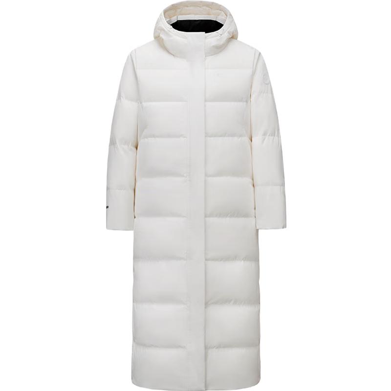 Anta Women's Six-Degree Core Long Hooded Goose Down Coat