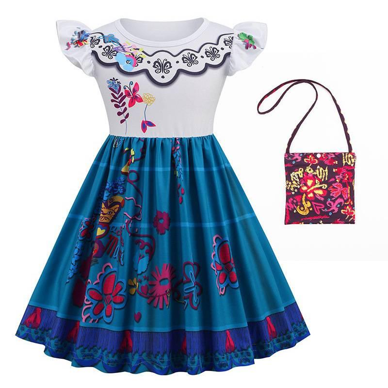 Mirabel Disney Princess Costume For Girls 100-150cm/39.37-59.05in